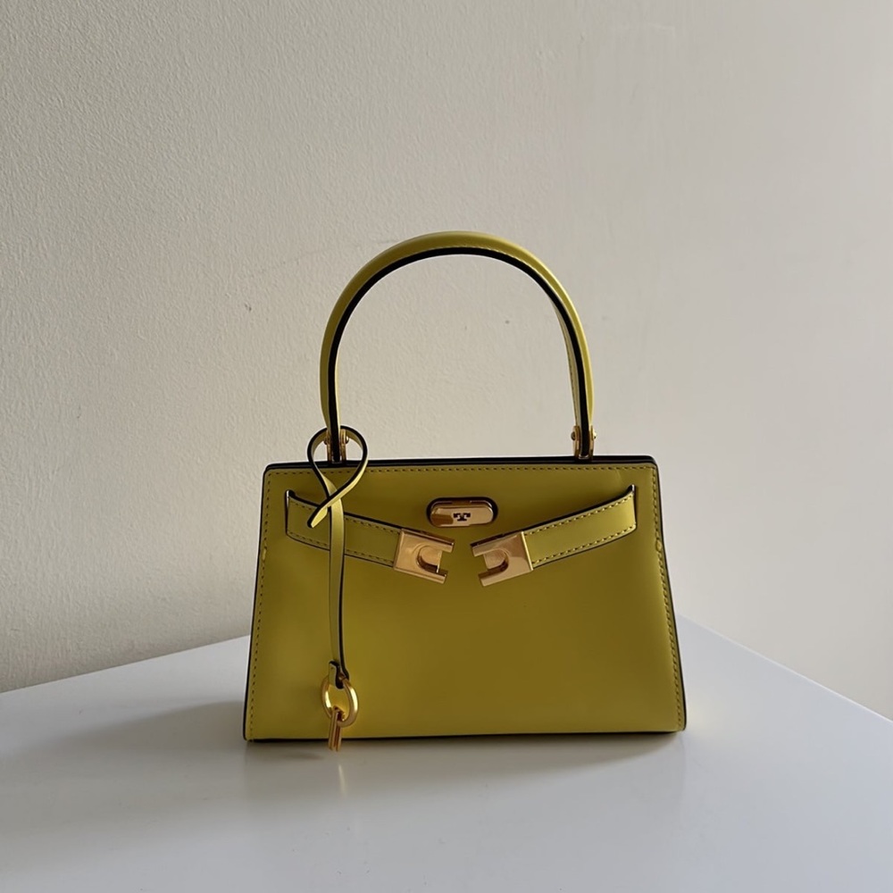 Tory Burch Lee Radziwill Small bag in Yellow